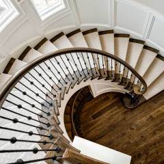Staircase from above